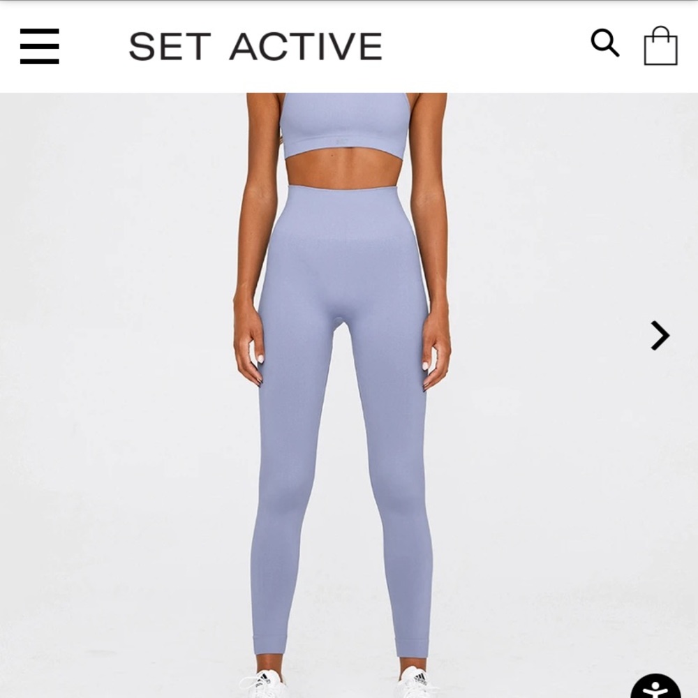 Set Active Blue Lagoon Sculptflex Leggings